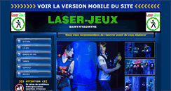 Desktop Screenshot of laser-jeux.com